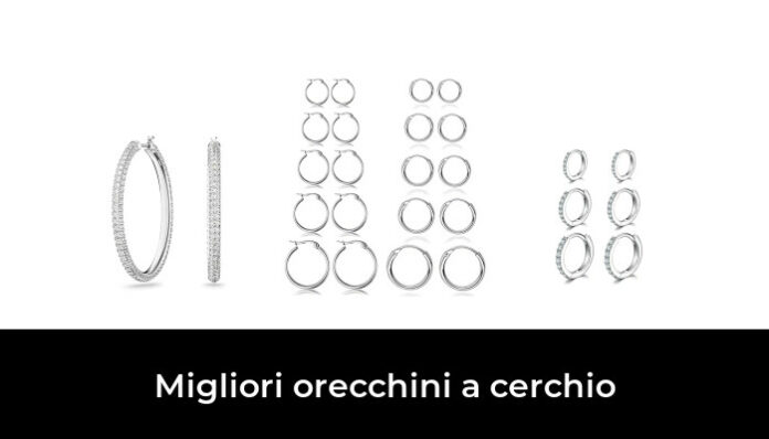 Orecchini A Cerchio In Argento Sterling 925 - Forma Cuore Aperto, 25mm, Per Donne E Ragazze