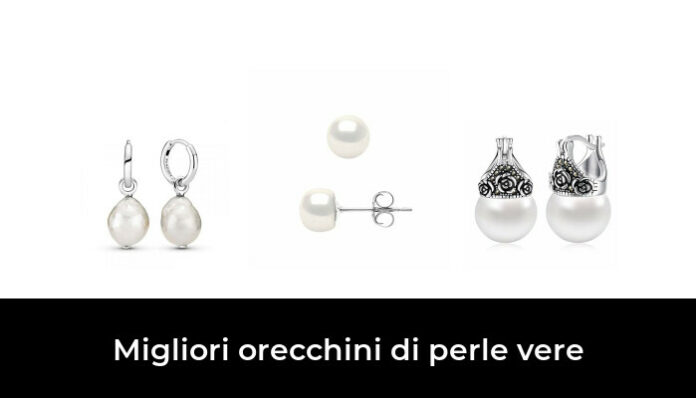 Set 5 Paia Orecchini A Perno Con Perle Finte - Dimensioni 4-8 Mm, Acciaio Inox, Regalo Donna