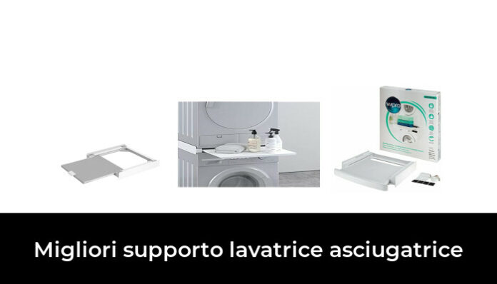Supporto Universale Lavatrice E Asciugatrice Con Stendino Estraibile - Foto 9
