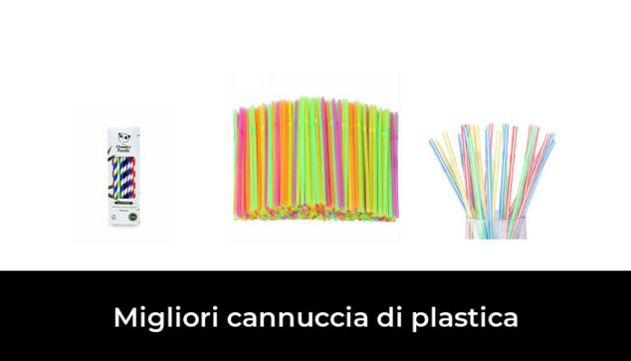 FLEXNOVA 20 cucchiai di cannuccia, in plastica, colorati, per latte
