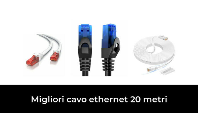 Cavo Ethernet Cat 6 Flat 20 Metri - Cavo LAN Piatto, Connettori RJ45, Per Router, PS5, Smart TV - Foto 5
