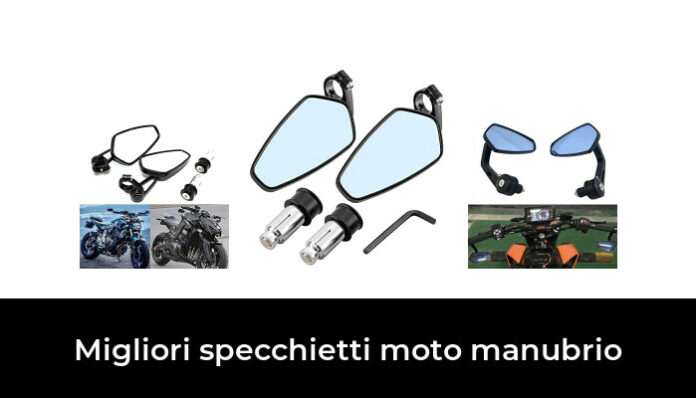 Specchietti Retrovisori Per Moto Ducati Panigale V4/V4S 2018-2023 E V2 2020-2023, Con Indicatori Direzione Pieghevoli, In Alluminio CNC - Nero