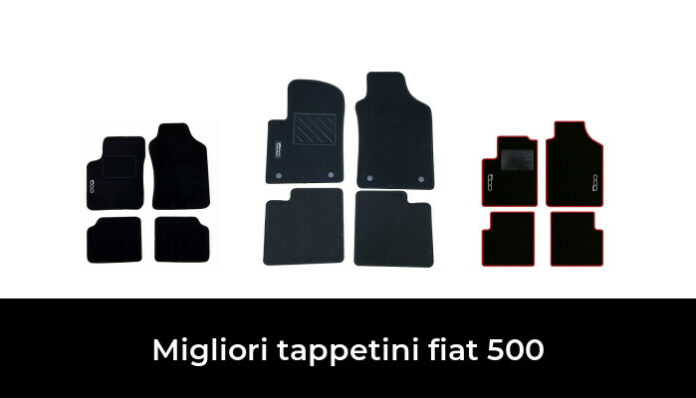 Tappetini in Gomma TPE per Fiat 500 2007-2015 - Qualità Pari Originale