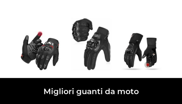 Guanti Moto Dito Pieno Unisex – Antiscivolo, Touchscreen, Traspiranti Per Biker E Ciclismo