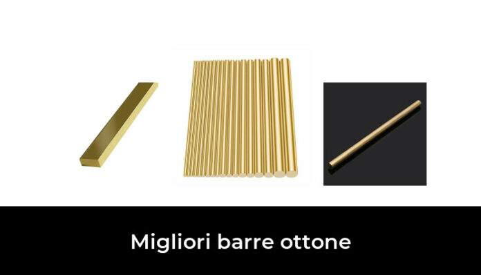 DMiotech 2pz 3mm x 250mm, Ottone Massiccio Tondo Asta, Ottone Asta Tornio Barra Scorte per Fai-da-Te Artigianato