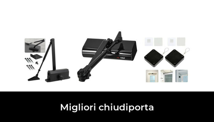 Chiudiporta Automatico Idraulico Con Fermo - Regolabile Per Porte 25-45kg, Certificazione EN1154