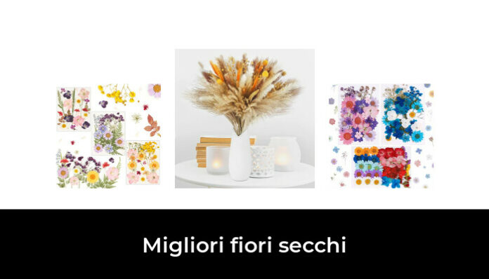 Set Di 65 Fiori Secchi Pressati Per Arti Fai Da Te - Con 5 Segnalibri E Pinzette - Ideale Per Resina E Candele