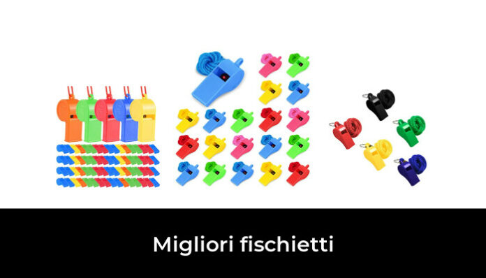 Fischietto Con Cordino 10 Pezzi – 5 Colori (Verde, Rosso, Blu, Rosa, Giallo) Per Sport, Allenatori, Arbitri E Feste - 5