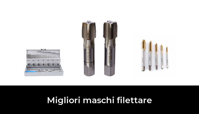 10 Maschi Per Filettare Manuali Artillery | M1 A M3.5 | Acciaio HSS Per Filettatura Metrica