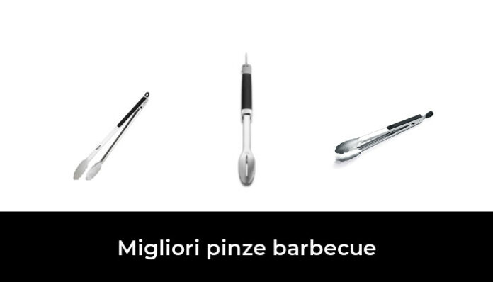 2 Pezzi Pinze da Cucina (20 c e 30 c), Pinze Chef, Pinza Chef Professionali, Acciaio, Design