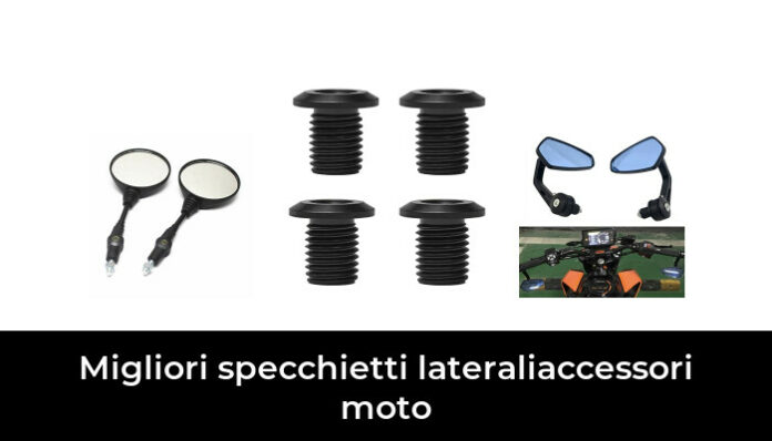Specchietti Moto Universali 7/8" - Pieghevoli, Neri, Omologati, Per Manubrio 22mm - Foto 10
