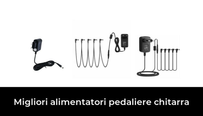 Alimentatore 9V 1A Per Pedali Chitarra - Centro Negativo, Manicotto Positivo, Compatibile Con Effetti E Tastiere