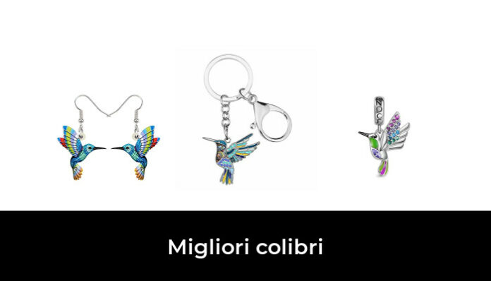 Orecchini Donna A Colibrì In Argento 925 Sterling Con Zirconi - Gioielli Moda Ipoallergenici, Idea Regalo In Confezione Lussuosa