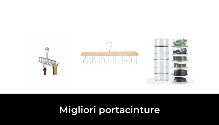 Organizer Armadio 3 Pezzi Legno | Portacinture & Portacravatte Con 8 Ganci | Accessorio Casa - Foto 9