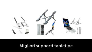 Supporto per laptop da tavolo con tappetino per mouse