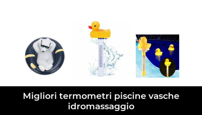 Termometro da piscina galleggiante