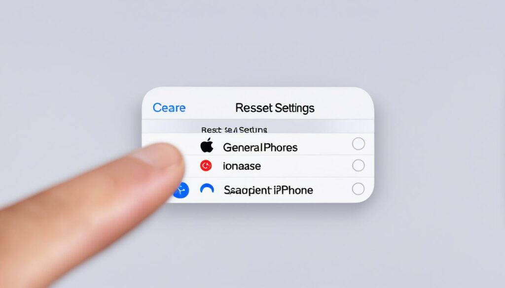 inizializzare iPhone da Impostazioni